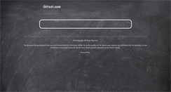 Desktop Screenshot of iktrust.com